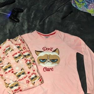 Grumpy Cats Pajama Set